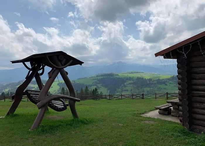 木屋 Monte Vista Rostoka (Transcarpathia)